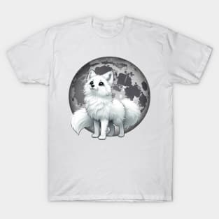 Cute Arctic Fox Ice Cold Elegance T-Shirt